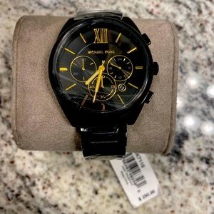 Black and Gold Michael Kors Women’s Watch
